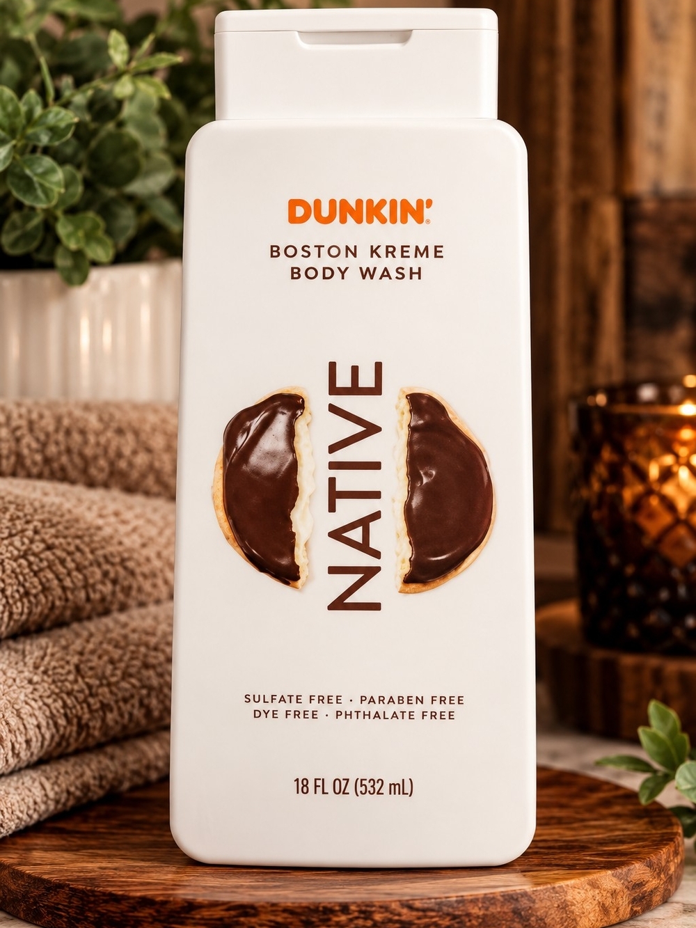 Native Dunkin Boston Kreme Body Wash!!